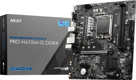 MSI PRO H610M G DDR4 + TPLink TL WN823N 300Mbps USB Wifi Adapter - Anigma
